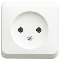 Розетка накладная без заземления ASD Bolleto 7022 1-м. белый картинка